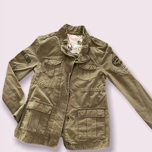 Girls Oniel Military Jacket